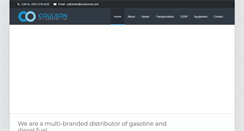 Desktop Screenshot of coulsonoilgroup.com